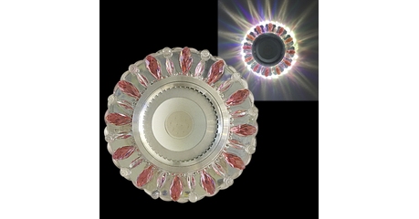 Встраиваемый светильник Reluce 42112-9.0-001PL MR16+LED3W CL/PK+MIX