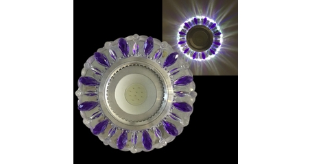 Встраиваемый светильник Reluce 42112-9.0-001PL MR16+LED3W CL/PP+MIX