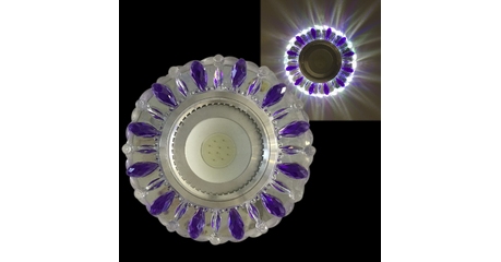 Встраиваемый светильник Reluce 42112-9.0-001PL MR16+LED3W CL/PP+MIX