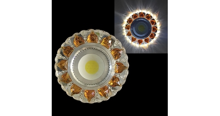 Встраиваемый светильник Reluce 42182-9.0-001PL MR16+LED3W (2