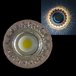 Встраиваемый светильник Reluce 42201-9.0-001PL MR16+LED3W PK