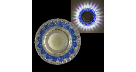 Встраиваемый светильник Reluce 42205-9.0-001PL MR16+LED3W CL/LBL+MIX