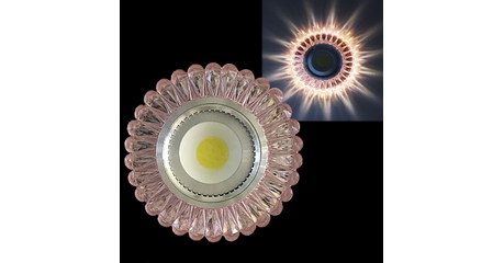 Встраиваемый светильник Reluce 42230-9.0-001PL MR16+LED3W PK