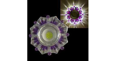 Встраиваемый светильник Reluce 42235-9.0-001PL MR16+LED3W CL/PP