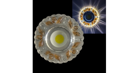 Встраиваемый светильник Reluce 42236-9.0-001PL MR16+LED3W CL/TEA