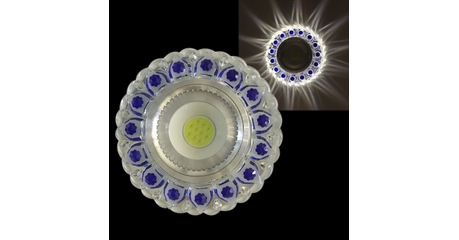 Встраиваемый светильник Reluce 42237-9.0-001PL MR16+LED3W CL/BL
