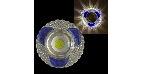 Встраиваемый светильник Reluce 42240-9.0-001PL MR16+LED3W CL/BL