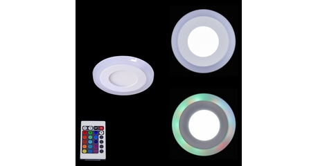 Встраиваемый светильник Reluce 50503-9.0-001TM LED3+3W WH/DL+RGB