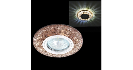 Встраиваемый светильник Reluce 51607-9.0-001MN MR16+LED3W TEA