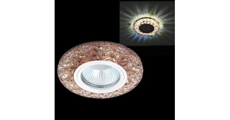 Встраиваемый светильник Reluce 51607-9.0-001MN MR16+LED3W TEA
