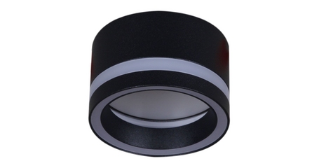 Встраиваемый светильник Reluce 53023-9.0-001CT GX53 BK
