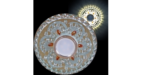Встраиваемый светильник Reluce 62097-9.0-001PL MR16+LED5W CL+TEA