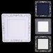 Встраиваемый светильник Reluce 65012-9.0-001RD LED12+4W WT