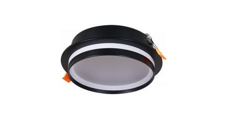 Встраиваемый светильник Reluce 70002-9.0-001RLD GX70 BK