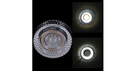 Встраиваемый светильник Reluce 71090-9.0-001D MR16 +LED3W BK