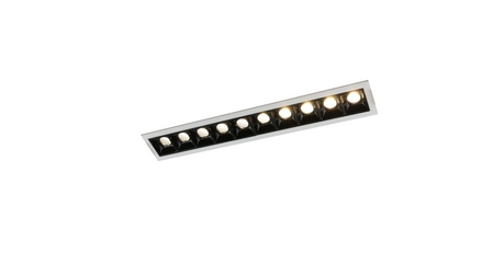 Встраиваемый светодиодный светильник Arte Lamp Grill A3153PL-10BK