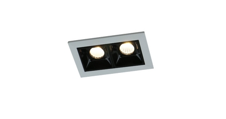 Встраиваемый светодиодный светильник Arte Lamp Grill A3153PL-2BK