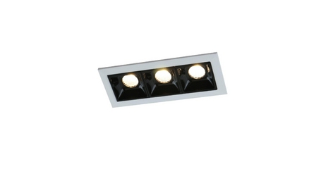 Встраиваемый светодиодный светильник Arte Lamp Grill A3153PL-3BK