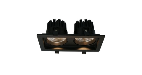 Встраиваемый светодиодный светильник Arte Lamp Privato A7007PL-2BK