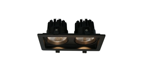 Встраиваемый светодиодный светильник Arte Lamp Privato A7007PL-2BK