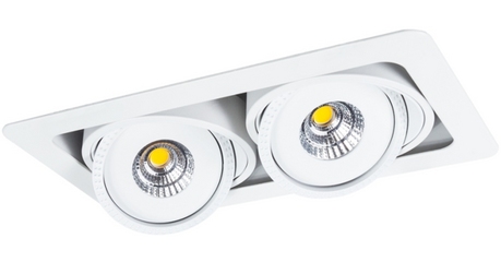 Встраиваемый светодиодный светильник Arte Lamp Studio A3007PL-2WH