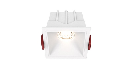 Встраиваемый светильник Maytoni Technical Alfa LED DL043-01-10W3K-SQ-W