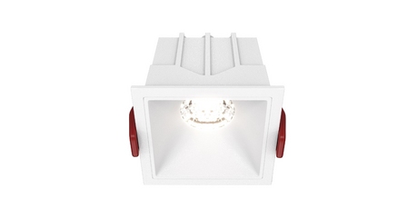 Встраиваемый светильник Maytoni Technical Alfa LED DL043-01-10W4K-SQ-W