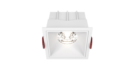 Встраиваемый светильник Maytoni Technical Alfa LED DL043-01-15W4K-D-SQ-W