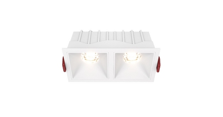 Встраиваемый светильник Maytoni Technical Alfa LED DL043-02-10W3K-SQ-W