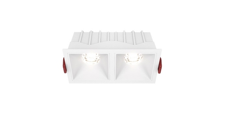 Встраиваемый светильник Maytoni Technical Alfa LED DL043-02-10W4K-SQ-W