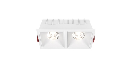 Встраиваемый светильник Maytoni Technical Alfa LED DL043-02-15W4K-SQ-W