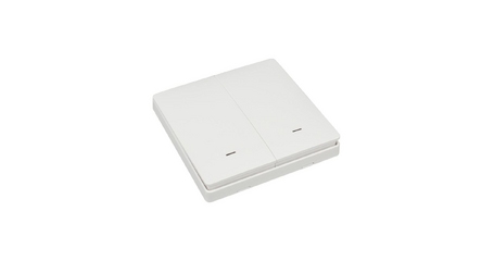 Выключатель двухклавишный Aployt Magnetic track 220 APL.0190.00.02