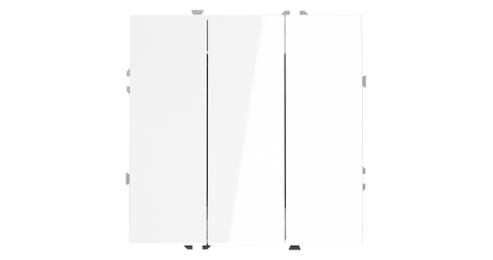 Выключатель трехклавишный Voltum S70 VLS030101