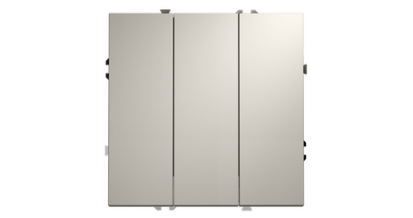 Выключатель трехклавишный Voltum S70 VLS030103