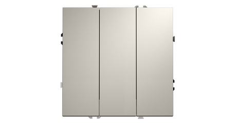 Выключатель трехклавишный Voltum S70 VLS030103