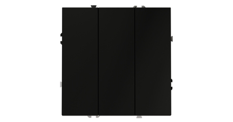 Выключатель трехклавишный Voltum S70 VLS030108