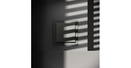 Выключатель встраиваемый Voltum S70 для жалюзи 10А, (титан) VLS020706