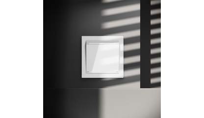 Выключатель встраиваемый Voltum S70 карточный 16А, (белый глянцевый) VLS010701