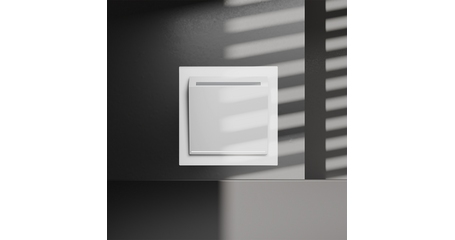 Выключатель встраиваемый Voltum S70 карточный 16А, (белый матовый) VLS010702