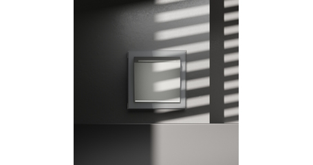 Выключатель встраиваемый Voltum S70 карточный 16А, (сталь) VLS010705