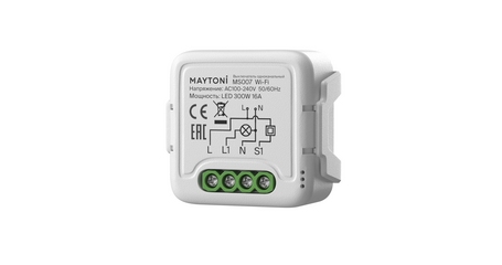 Wi-Fi выключатель одноканальный Maytoni Lighting control MS007