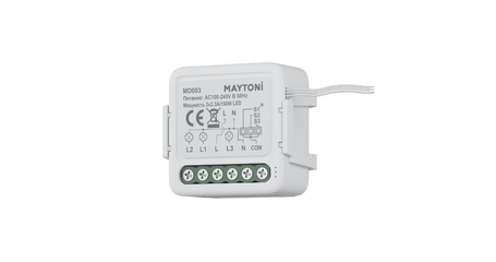 Wi-Fi выключатель трехканальный Maytoni Smart home MD003