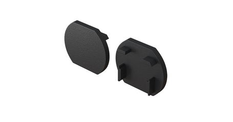 Заглушка для круглового шинопровода (2 шт.) Maytoni Basity TRA172EC-R-11B